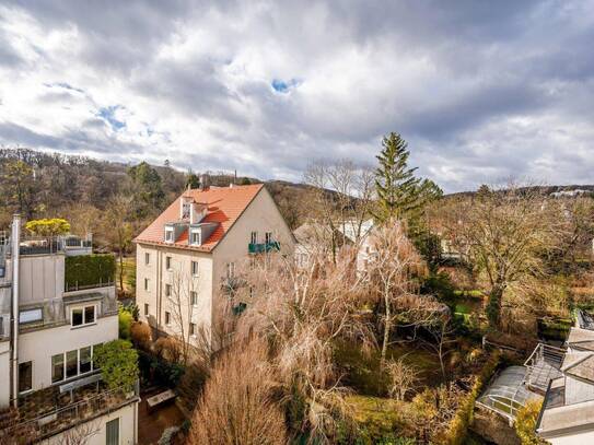 Exklusives Dachgeschoss mit zwei Terrassen am Pötzleinsdorfer Schlosspark