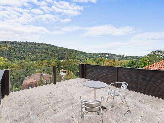 Komfortables Architekten-Haus in Ruhelage mit Sonnenterrassen und fantastischer Aussicht