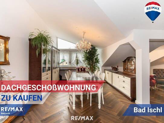 Großzügige Dachgeschosswohnung mit Blick über Bad Ischl