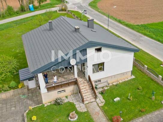 Sehr gepflegtes, geräumiges Landhaus im sonnigen Südburgenland mit Garten und überdachter Terrasse