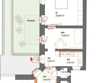 # SQ - SANIERTER ERSTBEZUG - PRAXIS/BÜRO MIT GARTEN NÄHE TABORSTRASSE (NOCH IN SANIERUNG)