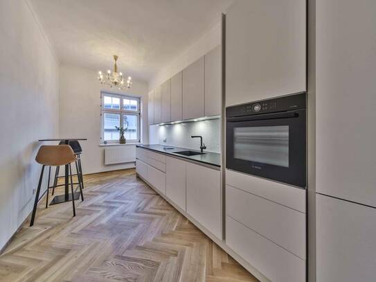 Modernisierte Altbauwohnung mit Festungsblick