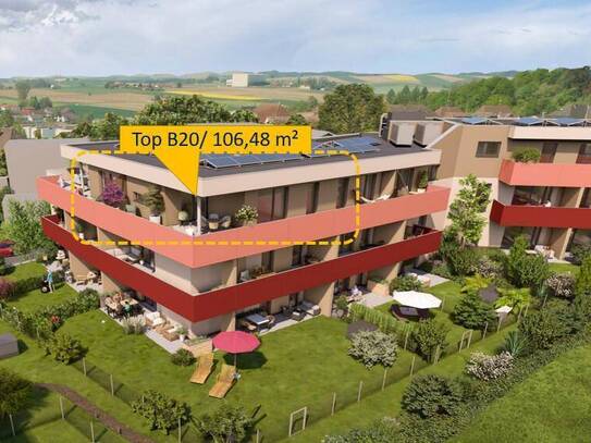 4-Zi Penthouse mit Weitblick in den STADTTERRASSEN PEUERBACH - provisionsfrei!