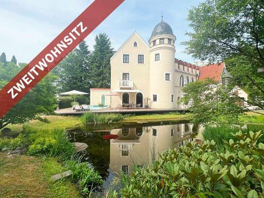 BURGBLICK!Elegantes Schlösschen mit Blick auf Burghausen