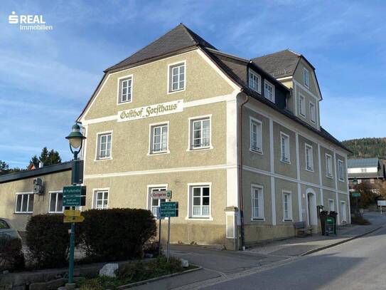 Etabliertes Restaurant mit Hotelbetrieb in Roseggers Waldheimat