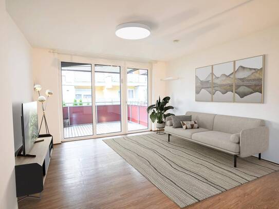 LEISTBARE 3-ZIMMER TERRASSENWOHNUNG - OPTIONAL MIT TIEFGARAGE