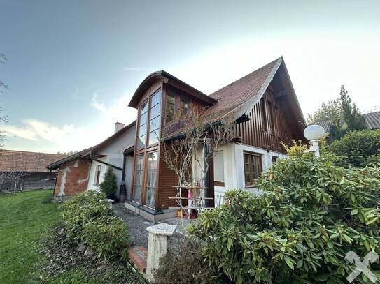 Idyllische alte Apfelplantage mit Wald, Wohnhaus, Kellerstöckl und Stallungen in Kumberg b. Graz