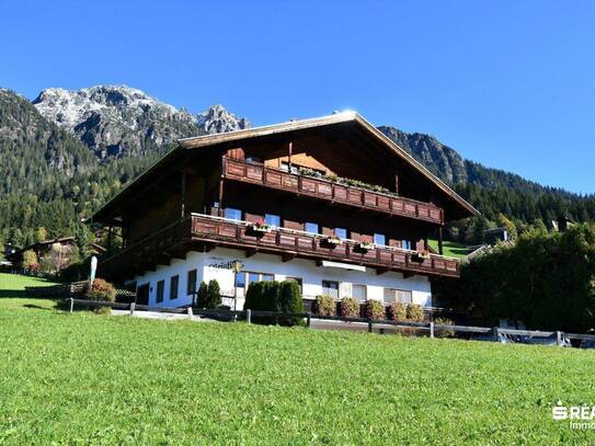 Alpbach – Elegante 3 Zimmer Wohnung mit touristischer Widmung + optional Appartement