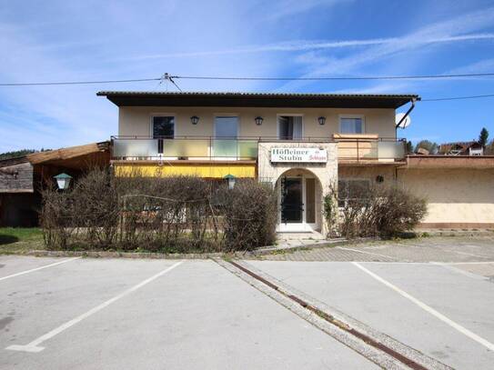 Wohn- und Geschäftshaus in Keutschach-Höflein mit 1.892m² Grundstück und 3 XXL-Garagen Nähe Rauschelesee mit vielen Ver…