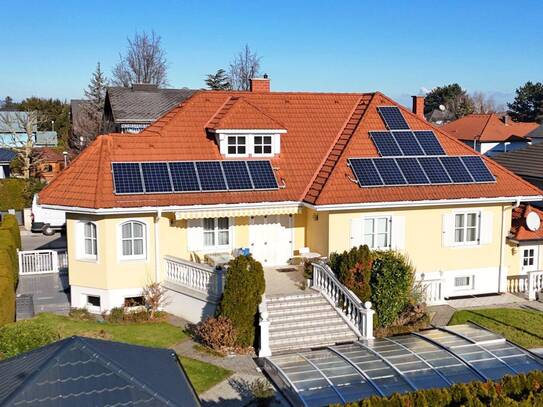 Traumhaus mit Außenpool in ruhiger Gartensiedlung, nördlich von Wr. Neustadt