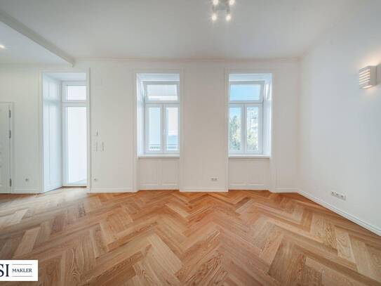 Stilvoller Altbau trifft modernen Luxus – Exklusives Wohnen mit Balkon