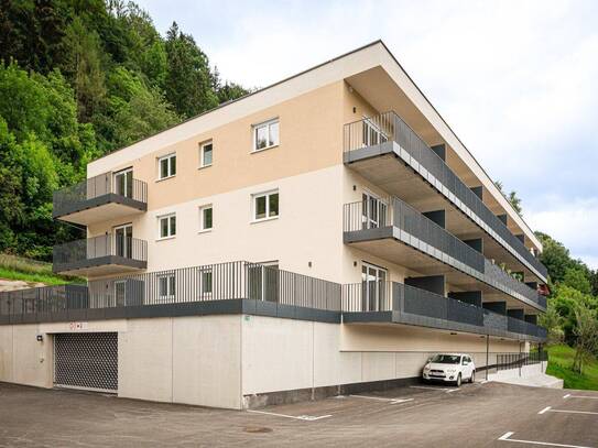 EIGENHEIM ODER ZWEITWOHNSITZ: 2-Zim.-Gartenwohnung mit unverbaubaren Blick ins Ennstal