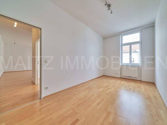 TOPLAGE HUGO-WIENER-PLATZ: Sanierte Altbauwohnung mit 3 Zimmern | 4. Liftstock | GARAGENPLATZ | U1 & U4