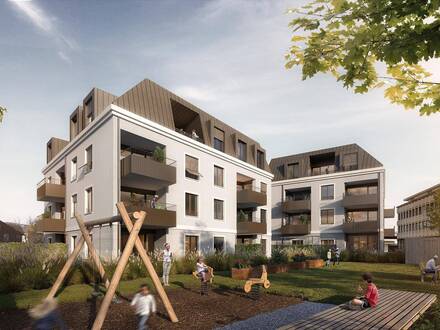 Stadthaus im Zentrum - Top B.023-Zimmerwohnung mit Garten