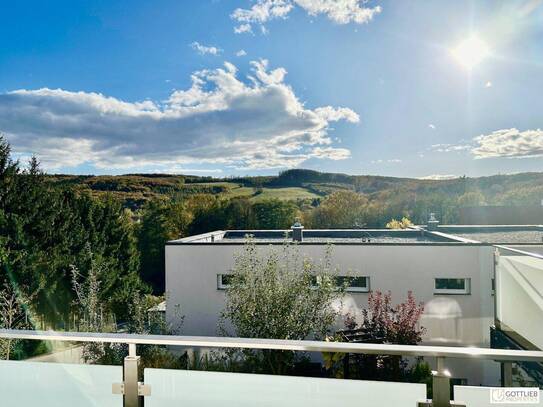 Familienfreundliche südseitige Doppelhaushälfte mit Panoramablick am Riederberg