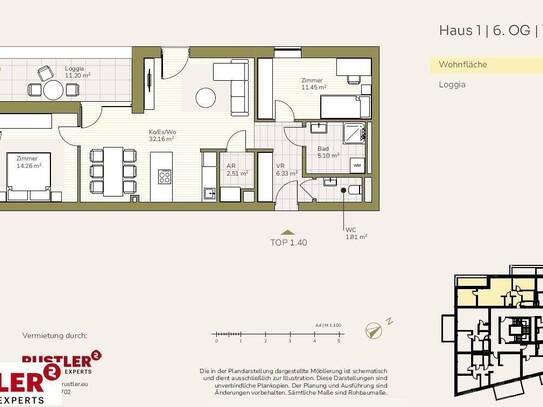 Genießen Sie die Ruhe: Ihr Balkon im SchlossparkModerne 3-Zimmerwohnung