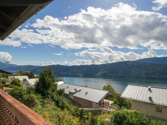 EINZIGARTIGE WOHNUNG MIT XXL-TERRASSE UND WUNDERBAREM BLICK AUF DEN MILLSTÄTTER SEE UND DIE BERGE!