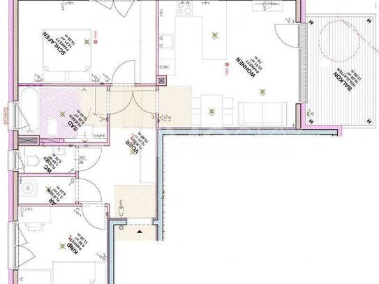 Moderne Ausstattung Balkon: Traumwohnung in bester Lage!