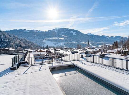 Luxuriöse Penthousewohnung mit Dachterrasse und Pool