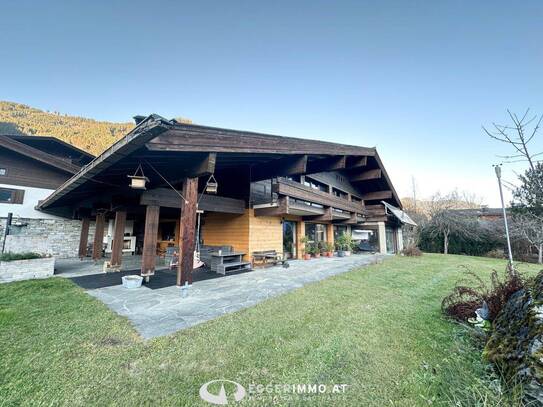 Aufhausen / Zell am See: gepflegtes Landhaus zu verkaufen - Hallenbad, Sauna, fantastischer Ausblick, ruhige Lage, groß…