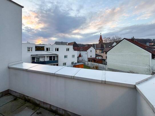 Schöne westseitige Dachterrassenwohnung