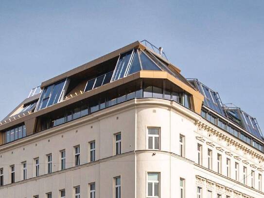 Moderne Büroflächen mit Dachterrasse