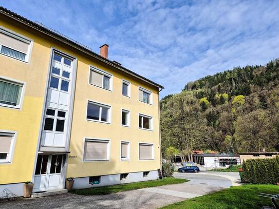 Große Wohnung mit Garten und Garage!