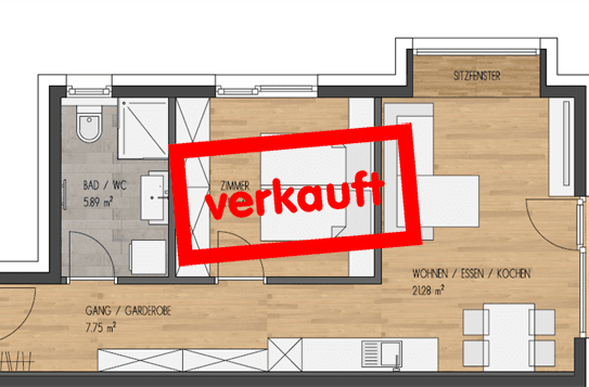 Neubau: Attraktive 2-Zimmerwohnung im Zentrum von Birgitz! TOP 8