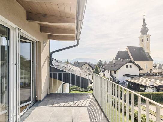 Neubau-Dachgeschoßwohnung in zentraler Ortslage
