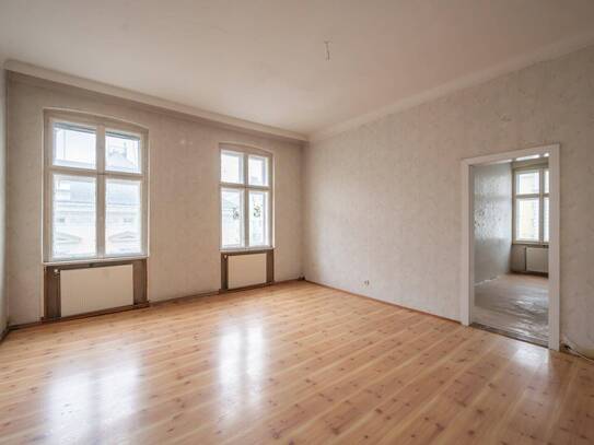 ++NEU++ Sanierungsbedürftige 3-Zimmer Altbau-Wohnung - viel Potenzial!!