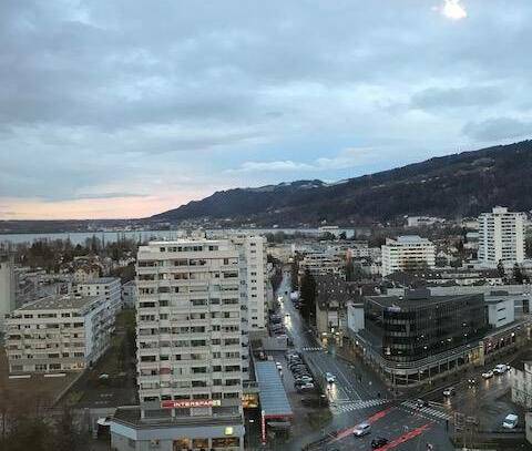 Über den Dächern von Bregenz ....