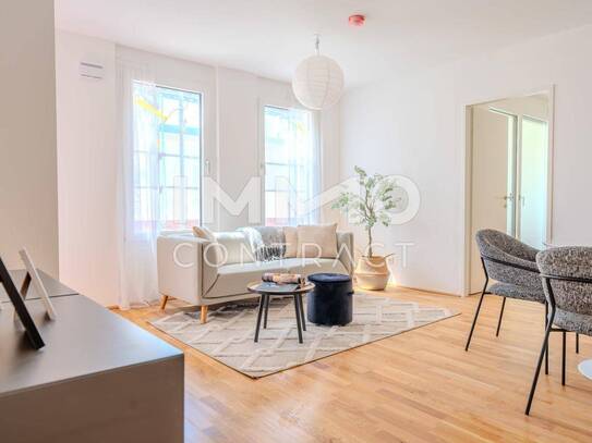 PROVISIONSFREI! Smart geschnittene 2 Zimmer Wohnung mit SW-Loggia!