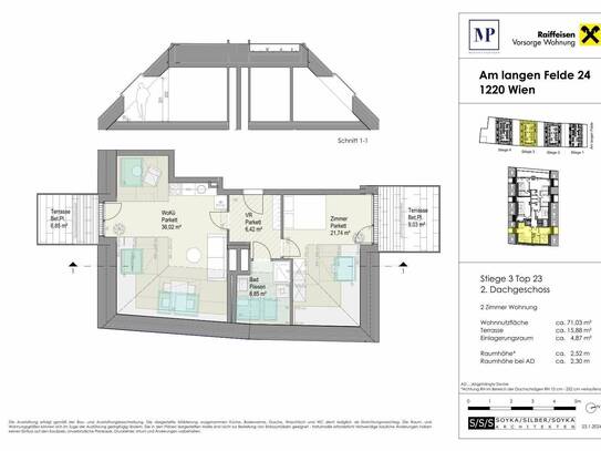 Vorsorgewohnung | Stadt. Land. Fluss. | 2 - Zimmer Anlagewohnung - Top 3/23