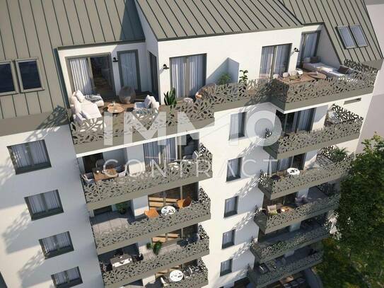 Provisionsfrei: Vierzimmer-Wohnung mit Balkon in hochwertigem Neubau