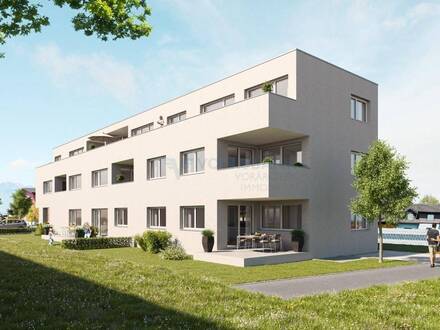 NEUBAU: 3-Zimmerwohnung mit Garten!