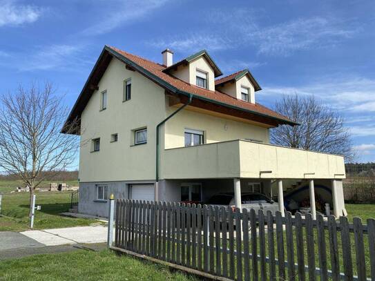 Sonniges Haus mit Erdwärmeheizung