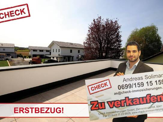 Hochwertiger Neubau! Eckwohnung mit großer Terrasse in Weitendorf! Top 7