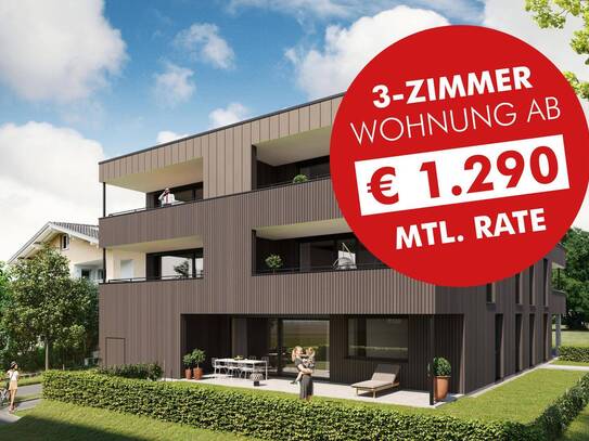 Mit Wohnbauförderung: Top 3-Zimmer Terrassenwohnung (Top A02)