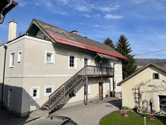 Wohn- Bürohaus mit Nebengebäude , Nähe Villach