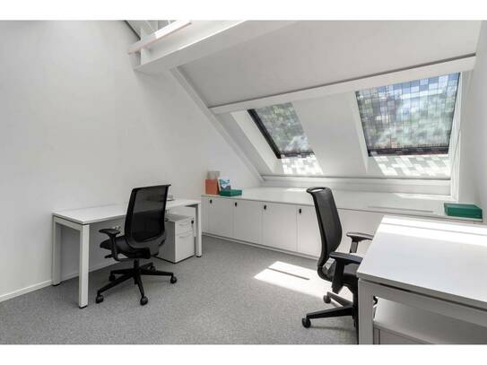 All-inclusive-Zugang zu professionellen Büroräumen für 2 Personen in Spaces Square One​​