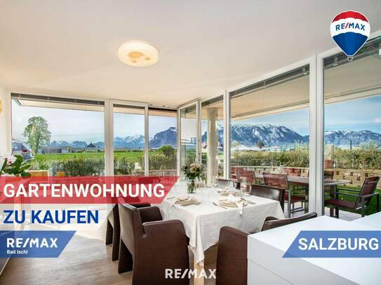 Sonnenplatz – stylische Gartenwohnung mit 4 Zimmern in bester Lage von Salzburg