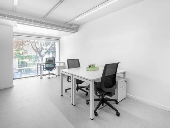 All-inclusive-Zugang zu professionellen Büroräumen für 4 Personen in Regus Fleischmarkt