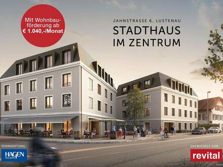 Neubau im Zentrum - Top A.082-Zimmerwohnung im 2. OGWOHNBAUFÖRDERUNG