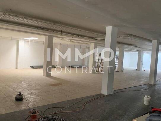Branchenfrei und Unbefristet,ca. 470 m² Gewerbefläche und ca. 92 m² Büro mit teilw. Wohnwidmung!