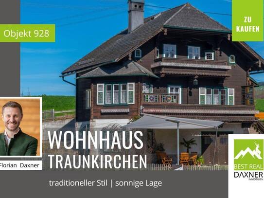 Liebliches Wohnhaus mit traditionellem Stil in Traunkirchen