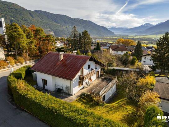 Ideale Lage zur Verwirklichung des eigenen Wohntraums - Grundstück mit Haus voller Potenzial in Telfs