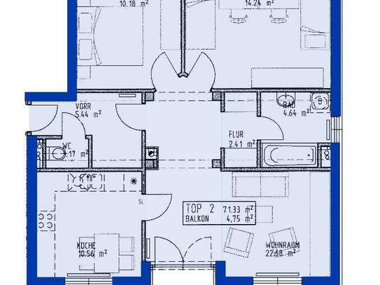 Geförderte Miete mit Kaufoption | Balkon.