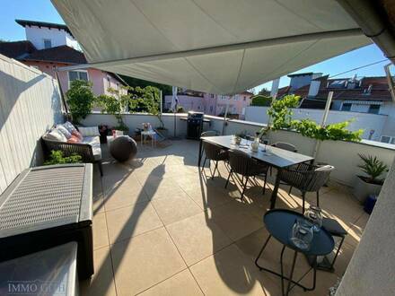 PROVISIONSFREIE DACHTERRASSEN-MAISONETTE MIT STELLPLATZ UND FERNBLICK INS GRÜNE IN PERCHTOLDSDORF ZU KAUFEN!