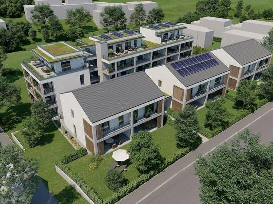 Helle 2-Zimmer-Wohnung mit großem Terrasse und Dachgarten!