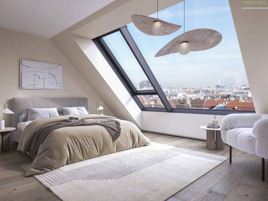 Luxus-Penthouse mit riesiger Dachterrasse